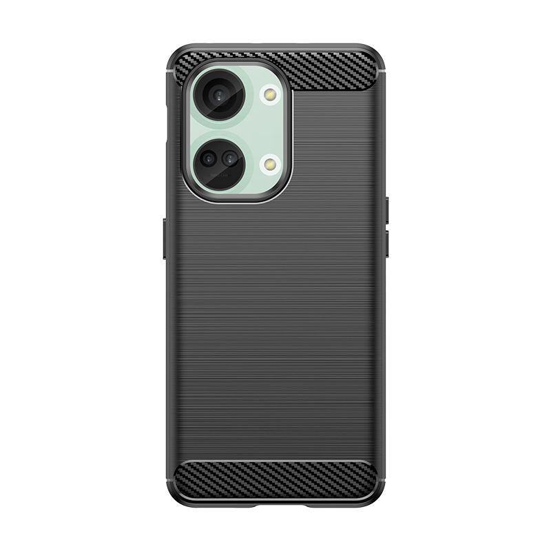 Back panel cover Hurtel - Carbon Case silicone case for OnePlus Ace 2V/OnePlus Nord 3 - black