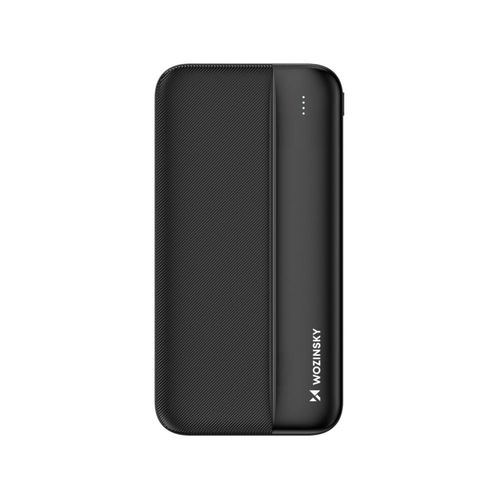 Power bank Wozinsky  Wozinsky powerbank Li-Po 10000mAh 2 x USB black (WPBBK1)