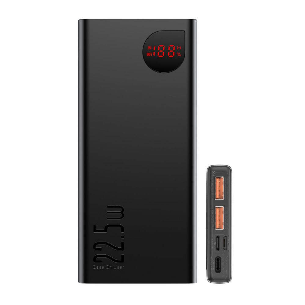 Power bank Baseus  Baseus Adaman Metal power bank with fast charging 10000mAh 22.5W (Overseas Edition 2021) black