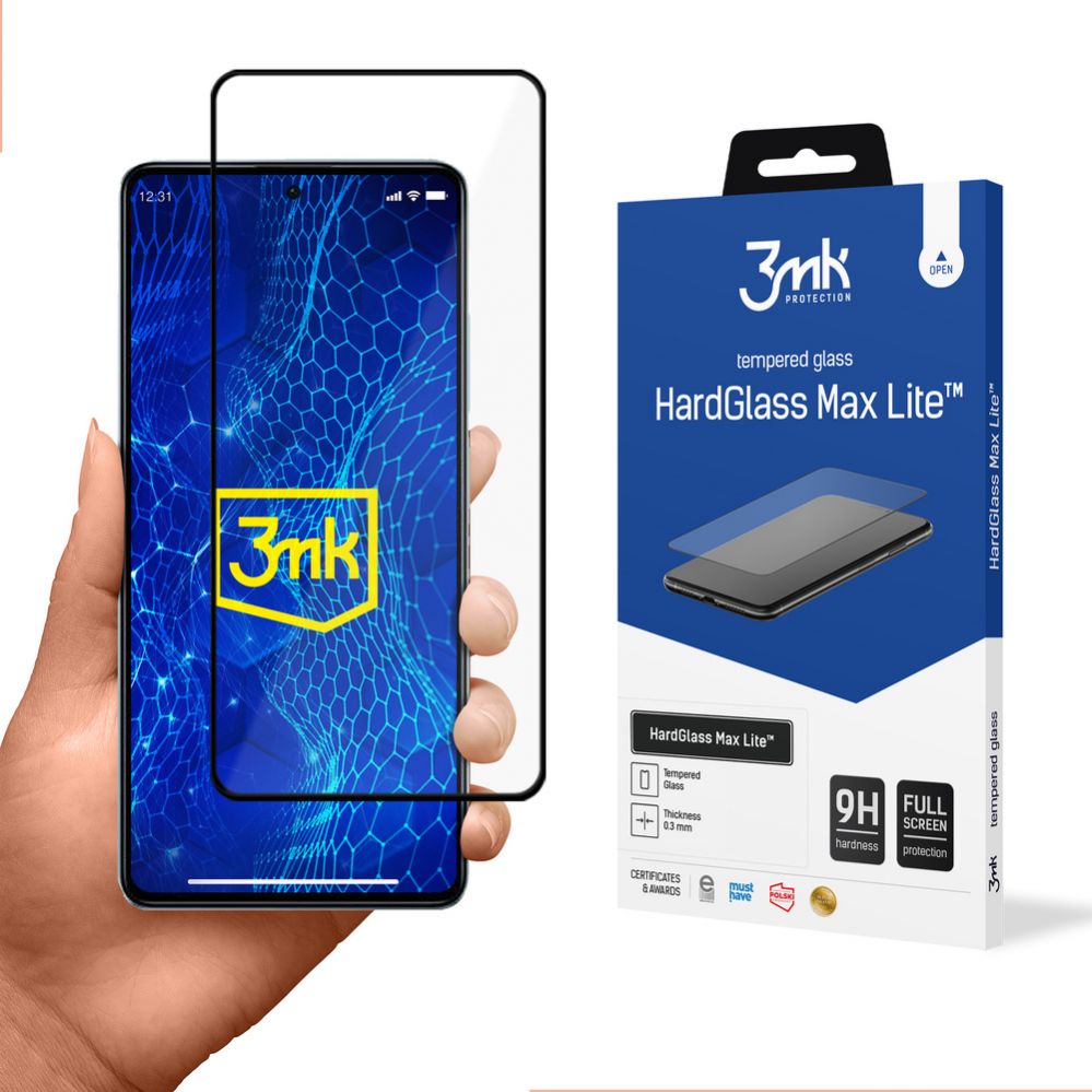 Защитное стекло 3MK  Tempered Glass for Xiaomi Redmi Note 12 5G / Poco X5 5G 9H Series 3mk HardGlass Lite