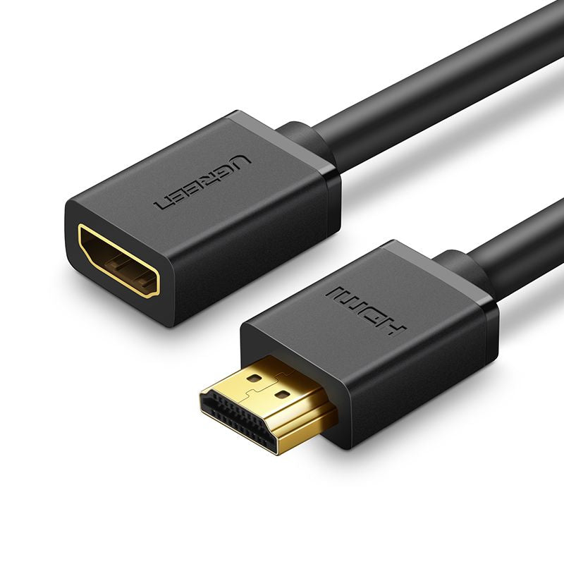 Cable Ugreen  Ugreen HD107 10141 HDMI (Male) - HDMI (Female) 4K Cable 1m - Black