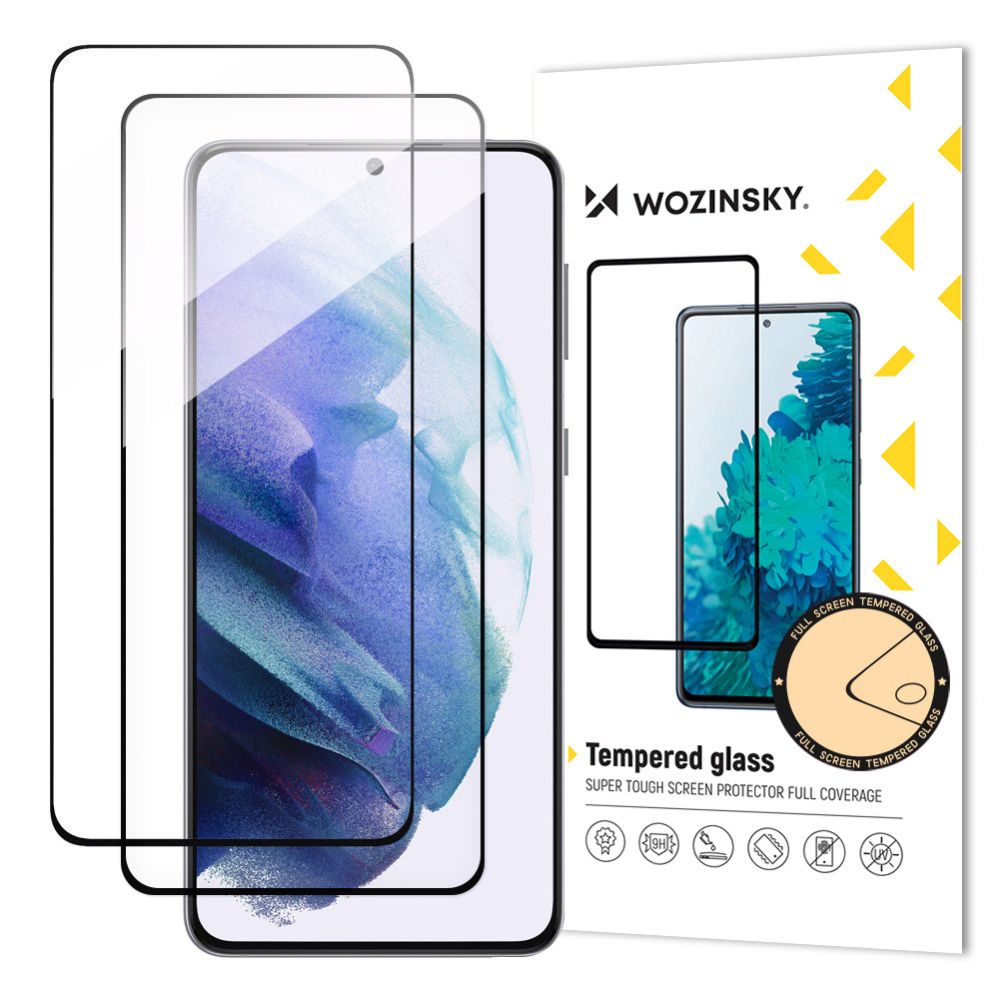 Защитное стекло Wozinsky - Wozinsky Full Glue Tempered Glass for Samsung Galaxy S23, 2-pack