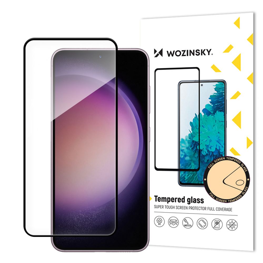 Защитное стекло Wozinsky  Wozinsky Full Glue tempered glass for Samsung Galaxy S24+ with black frame