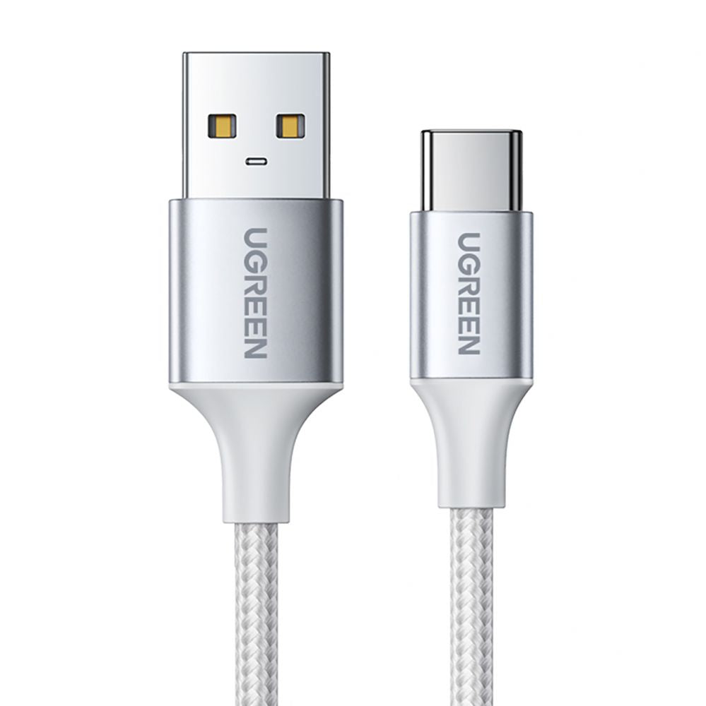 Kaabel Ugreen  Ugreen US288 60131 USB-A / USB-C QC 3.0 3A 1m cable - white White