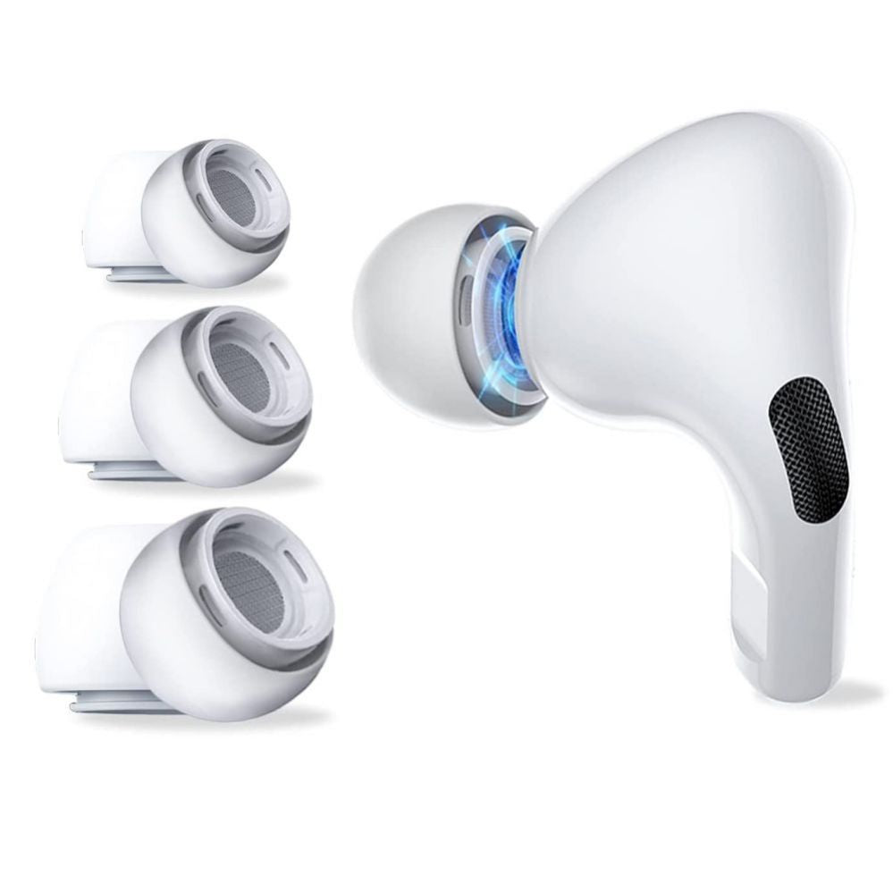 Kõrvaklapid Tech-Protect Apple Tech-Protect Ear Tips for AirPods Pro 1 / 2 in sizes S / M / L - white (3 pcs.)