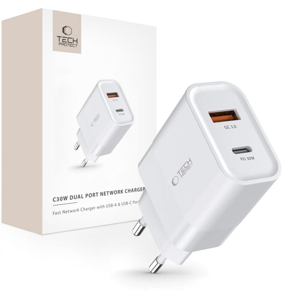 Adapter Tech-Protect  White
