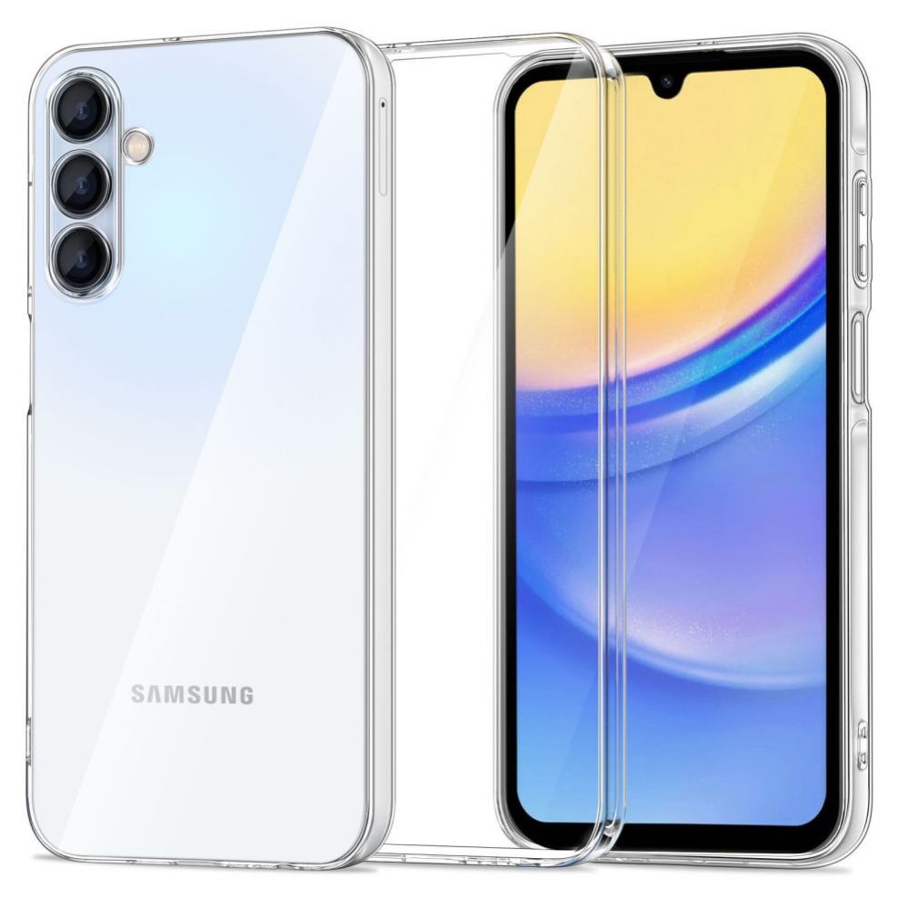 Tagakaaned Tech-Protect  Tech-Protect FlexAir+ Case for Samsung Galaxy A15 4G / 5G - Transparent