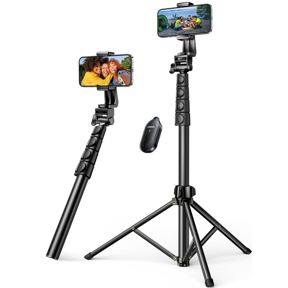 Kaameratarvik Ugreen  Ugreen LP680 selfie stick with stand and Bluetooth remote control 1.8m - black