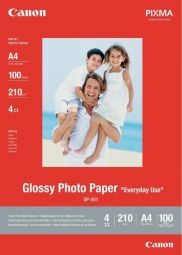 Офисная бумага Canon  Fotopapīrs Canon GP-501 A4 Glossy 100gab