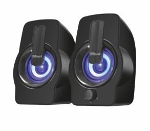 Компьютерные колонки Trust  Trust Gemi RGB Black