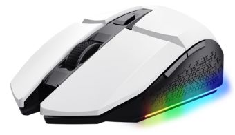 Computer mouse Trust Gaming Mouse GXT110W Felox WRL White