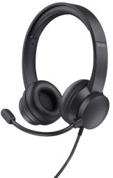 Headphone with microphone Trust  Austiņas Trust AYDA PC