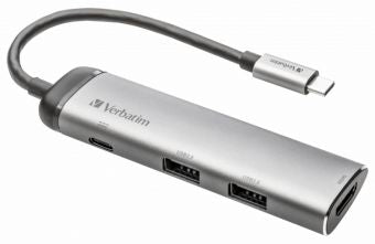 Dokkimisjaamad Verbatim  Verbatim USB-C Multiport Hub USB 3.0 HDMI