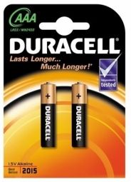 Laadija Duracell  Baterijas Duracell AAA Alkaline 2pack