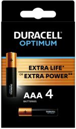 Зарядное устройство Duracell  Baterijas Duracell Optimum AAA 4pack