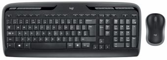 Computer keyboard Logitech  Klaviatūra + Pele Logitech Combo MK330 Bezvadu