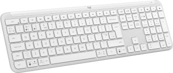 Arvuti klaviatuur Logitech  Klaviatūra Logitech K950 Signature Slim White