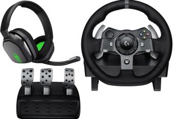 Kontroller Logitech  Spēļu stūre Logitech G920 Racing Wheel + Astro A10 komplekts