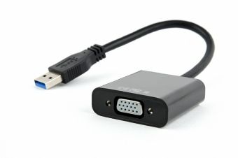 Veebikaamera Gembird  Gembird Adapter USB 3.0 Male - VGA Female Full HD