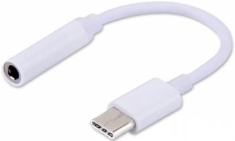 Adapter SAVIO Adapter Savio USB Type Male - 3.5mm Female White