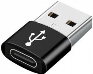 Кабель Gembird  Adapteris Gembird USB AM to Type-C Female Black