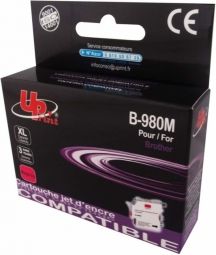 Tarvikud ja tarvikud Uprint  Tintes kārtridžs UPrint Brother LC980/1100MA Magenta