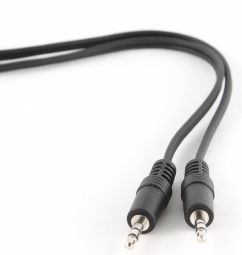 Adapter Gembird  Kabelis Gembird 3.5mm Male - 3.5mm Male 2m Black