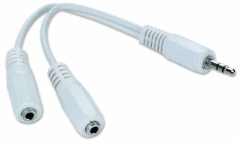 Adapter Gembird  Kabelis Gembird 3.5 mm audio splitter