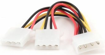 Cable Gembird  Kabelis Gembird 4pin molex * 2 4pin molex power