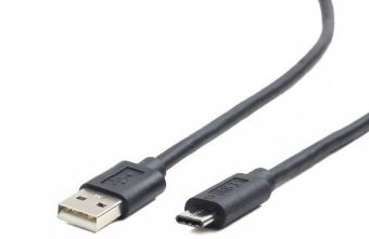 Cable Gembird  Kabelis Gembird USB Male - Type C Male 1.8m Black