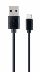 Cable Gembird Gembird USB Male - USB Type C Male 1m Black