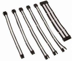 Kaabel Kolink  PSU Kabeļu Pagarinātāji Kolink Core 6 Cables Black / White