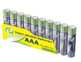Charger EnerGenie  Baterija Energenie Super alkaline AAA 10-pack