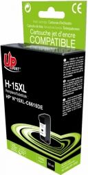 Printer accessories Uprint  Tintes kārtridžs UPrint HP 15 Black
