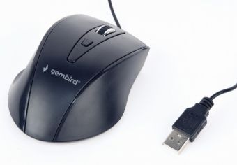 Computer mouse Gembird Gembird MUS-4B-02 Black