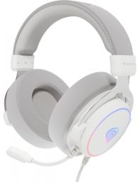 Наушники с микрофоном Genesis  Austiņas Genesis Neon 764 RGB White