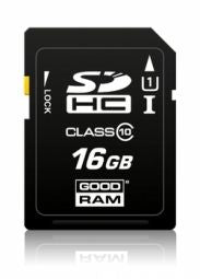 Mälukaardid Goodram  Atmiņas karte Goodram SDHC 16GB class 10