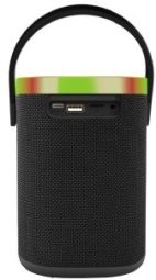 Speakers Gembird  Skaļrunis Gembird Bluetooth LED Speaker SPK-BT-LED-06 Black