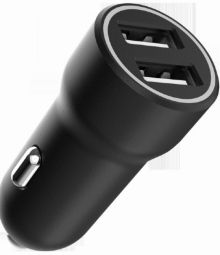 Autotarvikud Gembird  Auto lādētājs Gembird 2-port USB Car Charger Black