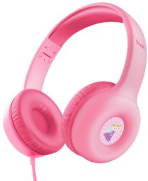 Проводные наушники Trust  Austiņas Trust NOUNA Kids Pink