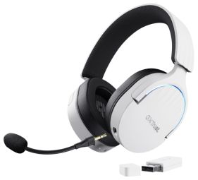 Наушники с микрофоном Trust  Austiņas Trust Fayzo GXT 491W White
