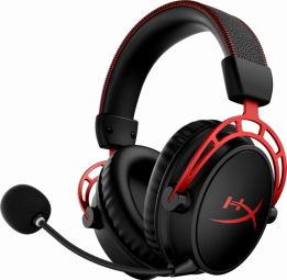 Наушники с микрофоном HyperX  HyperX Cloud Alpha Wireless Black / Red