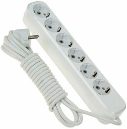Charger Bellight  Pagarinātājs Belight Extension Cord with 6 sockets Earthed 1.5m