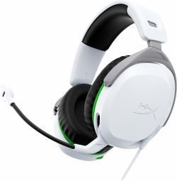 Наушники с микрофоном HyperX  Austiņas HyperX CloudX Stinger 2 for Xbox White
