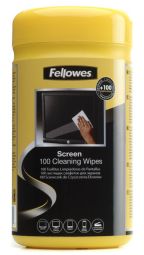 Другие товары Fellowes  Tīrīšanas salvetes FELLOWES 100 gab.