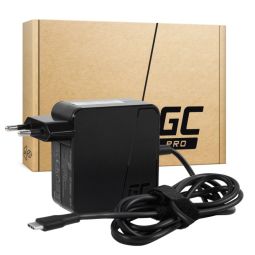 Зарядное устройство Green cell  Lādētājs Green Cell PRO USB-C 65W 5V-3A, 9V-3A, 12V-3A, 15V-3A, 20V-3.25A