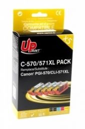 Printer accessories Uprint  Tintes kārtridžs UPrint Canon 570/571XL C/M/Y Multipaka