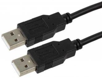 Кабель Gembird  Kabelis Gembird USB Male - USB Male 1.8m Black
