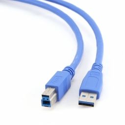 Cable Gembird  Kabelis Gembird USB Male - USB Male B 3.0 3m Blue