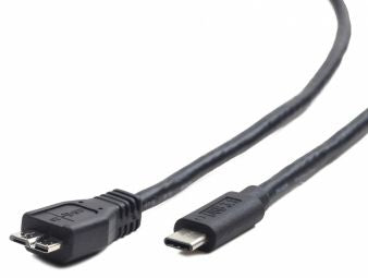 Cable Gembird Cable Gembird MicroUSB Male - Type C Male 3.0 1m Black